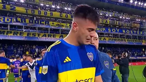 Anselmino está lesionado y Martínez habló al respecto.