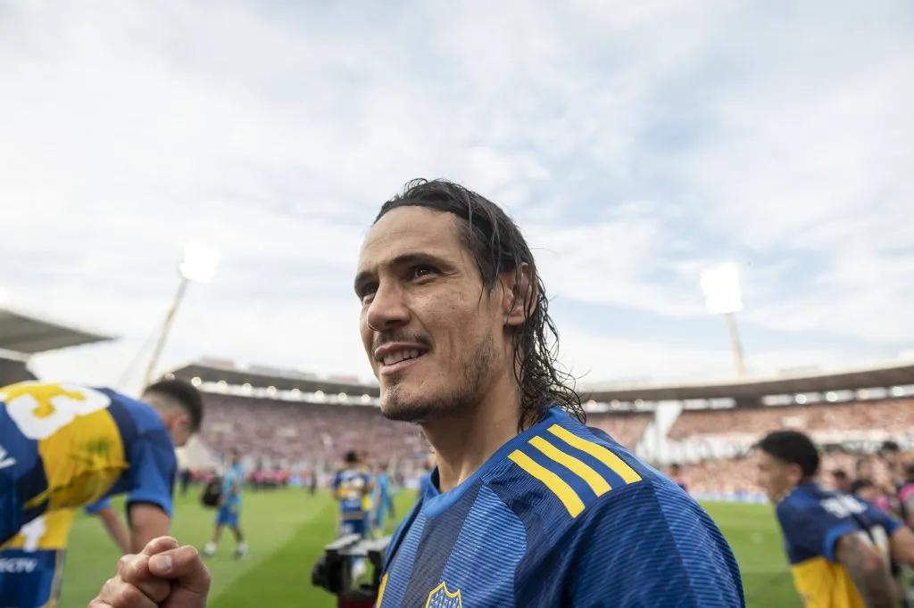 Cavani tendrá una charla con Riquelme. (Imago)