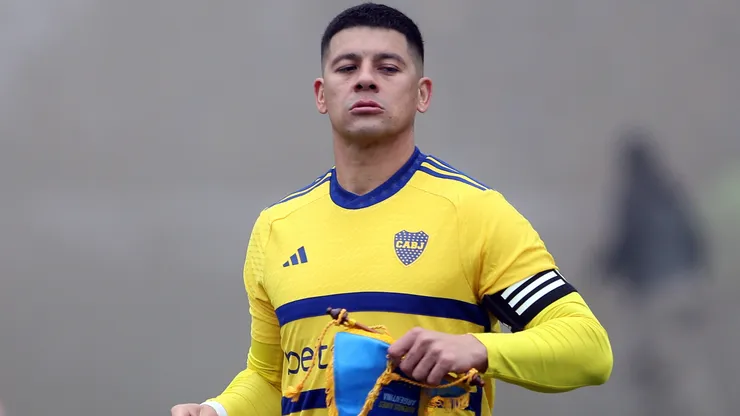 Marcos Rojo es el capitán del Xeneize y sufrió muchas críticas por sus lesiones y expulsiones.