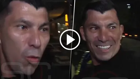 Gary Medel llegó a la Argentina y vivió un curioso momento.