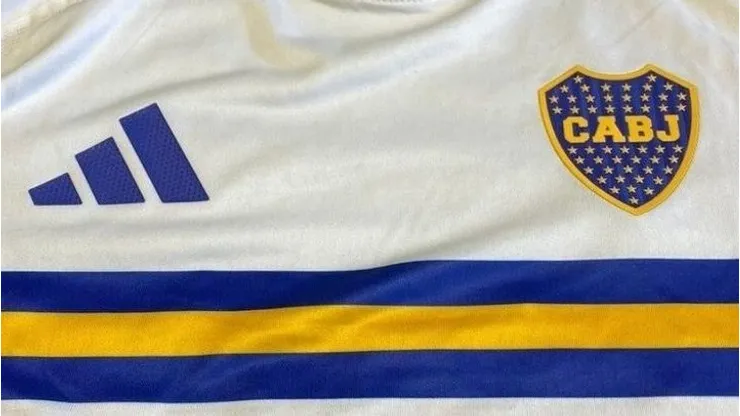 Esta sería la nueva camiseta suplente de Boca