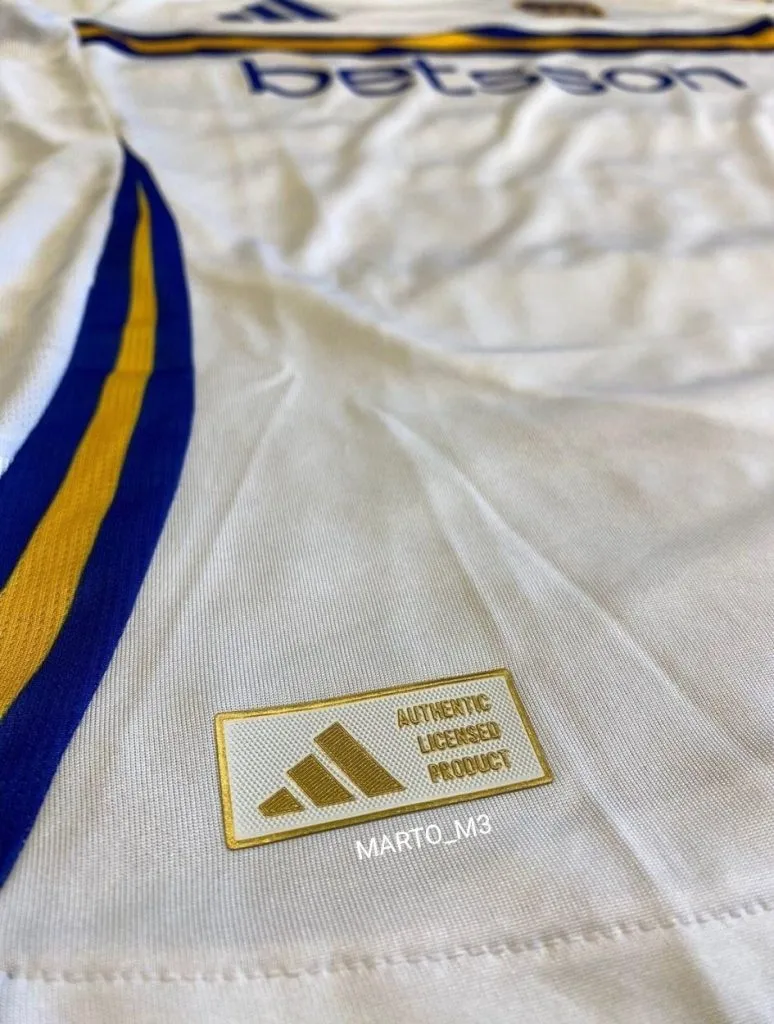 La nueva camiseta suplente de Boca (Fuente: @marto_m3)