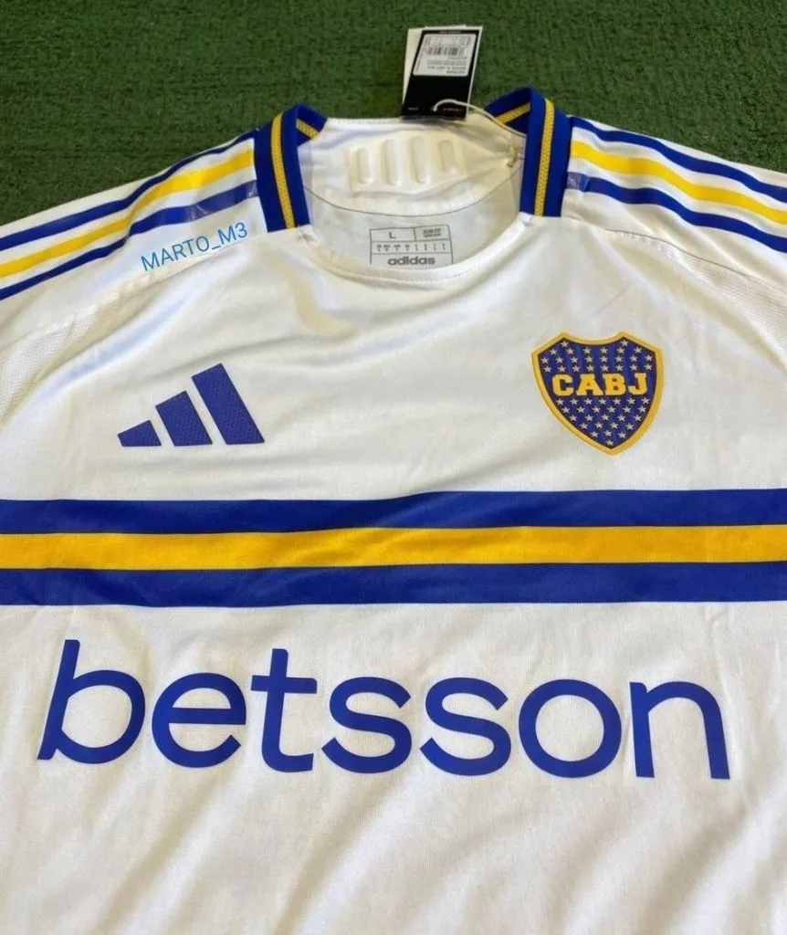 La nueva camiseta suplente de Boca (Fuente: @marto_m3)