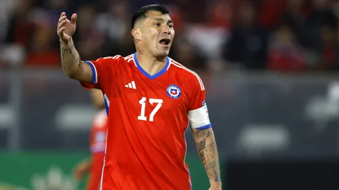 Gary Medel con la camiseta de Chile. Foto: Imago