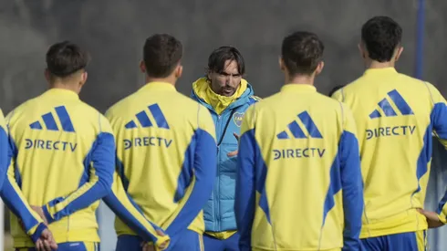 Un titular de Boca no pudo terminar la práctica