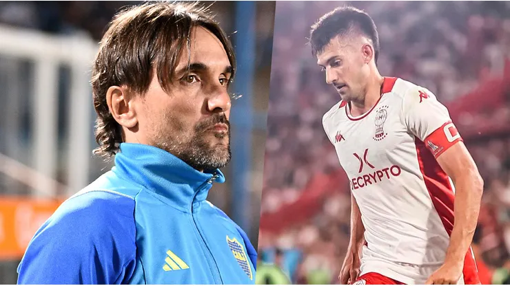 El entrenador del Xeneize tuvo a Pussetto en Huracán.