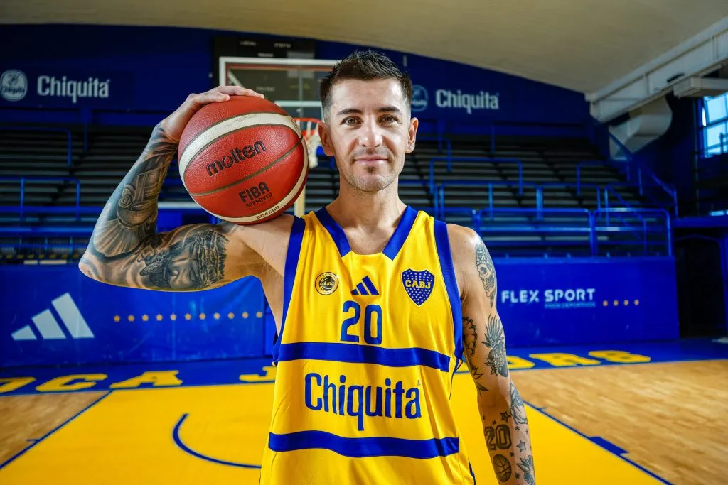 Un lujo: la nueva casaca suplente de Boca básquet.