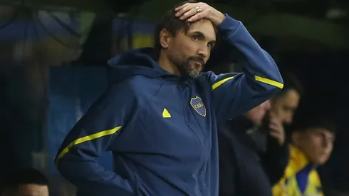 Diego Marínez, en Boca.