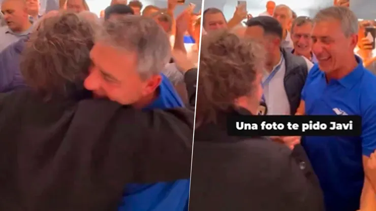Inesperada frase del ex arquero de Boca a Milei.