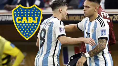 Los campeones del mundo se probaron en Boca.