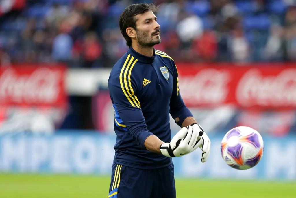 Javi García, en Boca. (Getty)