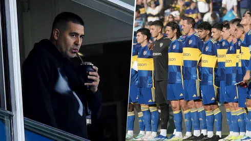 Reunión entre Riquelme y el plantel de Boca.