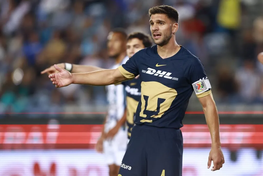 Magallá, en Pumas. (Getty)