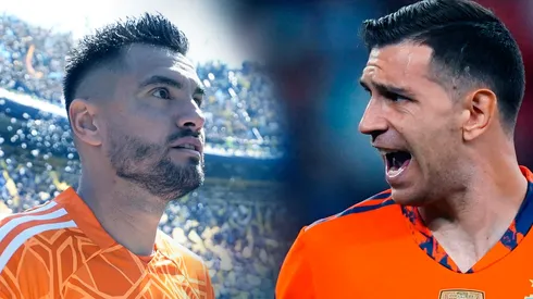 Romero y Martínez, dos arqueros de Selección. Foto: Imago