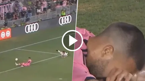 El Chelo Weigandt pudo anotar su primer gol en Inter Miami, pero no lo logró.