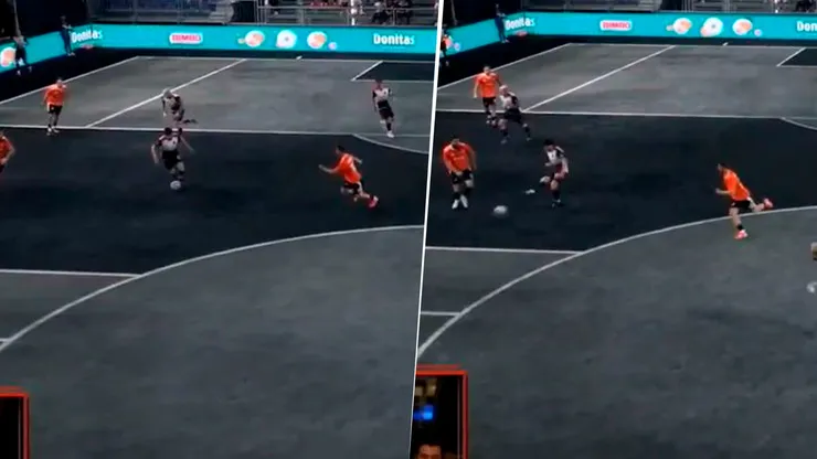 El golazo del exBoca en el Mundial de Kings League.