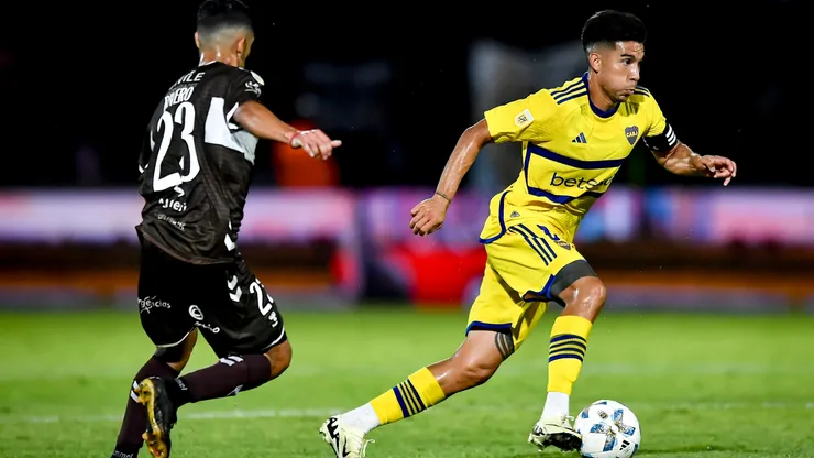 Boca vs. Platense por la Liga Profesional 2024.