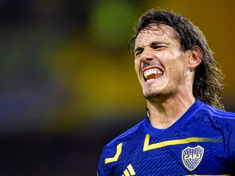 Sorpresa en Boca: Cavani, afuera del para el partido contra Platense
