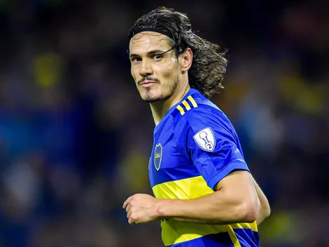 ¿Viene? Cavani se mostró en una foto junto a un posible refuerzo de Boca