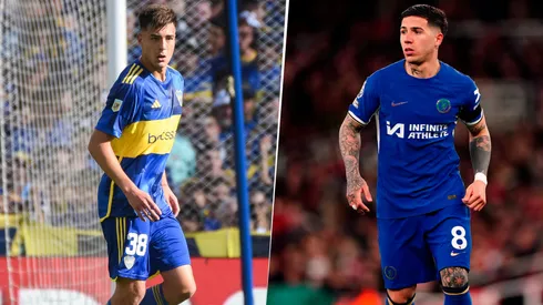 Enzo Fernández y Aaron Anselmino serán compañeros en Chelsea.