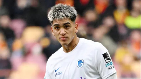 Matías Galarza, volante del Genk de Bélgica