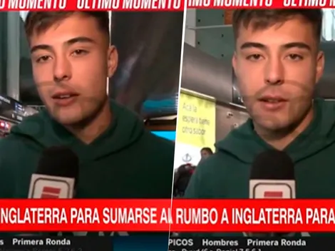 Anselmino viaja a Inglaterra: qué dijo el crack de Boca sobre su venta al Chelsea