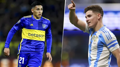 Equi Fernández y Julián Álvarez en Boca y la Selección Argentina