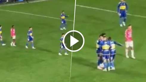 Los silbidos para Frank Fabra en Boca vs. Independiente del Valle