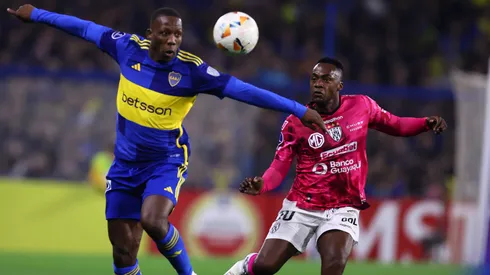 Boca vs. Independiente del Valle por Copa Sudamericana.