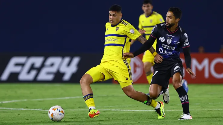 Boca vs. Independiente del Valle por Copa Sudamericana.