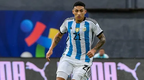 Equi Fernández en la Selección Argentina