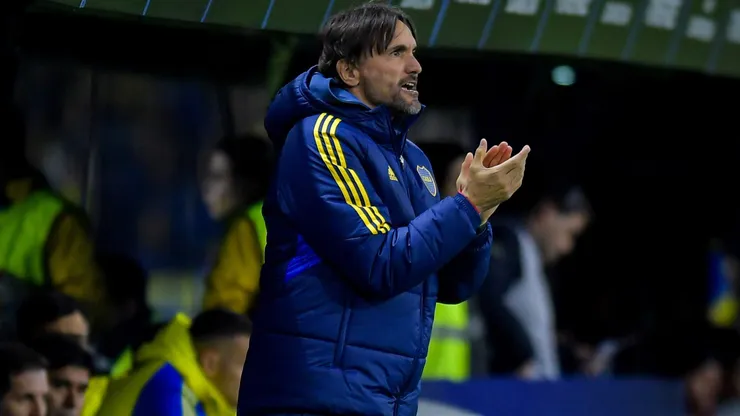 Diego Martínez, entrenador de Boca