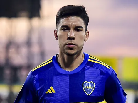 Pol Fernández fue a abrazar Aaron Molinas ni bien terminó el partido de Boca: "Lo quiero mucho"