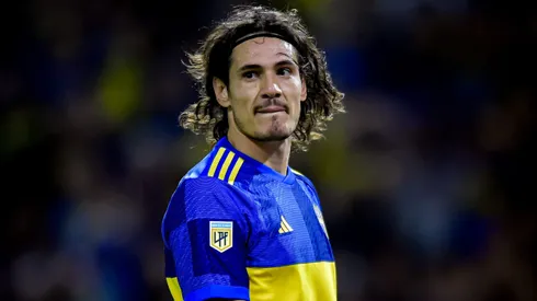 Edinson Cavani, delantero de Boca