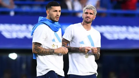 Leandro Paredes y Rodrigo De Paul en la Selección Argentina