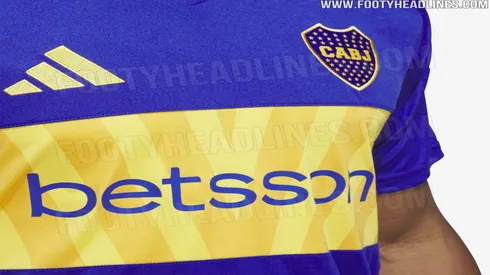 Todo azul y oro. Foto: FootHeadlines.