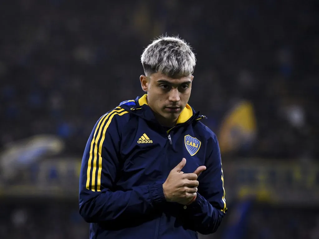 Exequiel Zeballos en Boca (Getty Images)