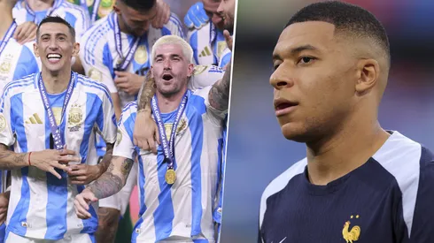 La dedicatoria de la Selección Argentina a Francia y Mbappé