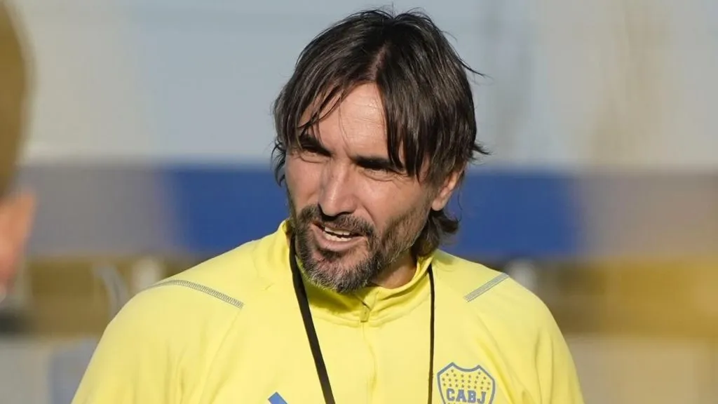 Diego Martínez busca alternativas para el duelo ante Independiente del Valle. (Boca Juniors)