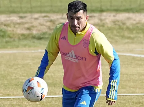 Gary Medel se entrenó con el plantel: dónde lo piensa Diego Martínez