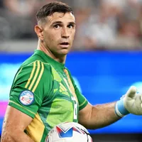Lo hizo en Qatar 2022: la cábala del Dibu Martínez antes de la final de la Copa América 2024