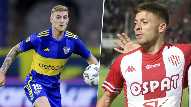 Nicolás Valentini y Federico Vera en Unión