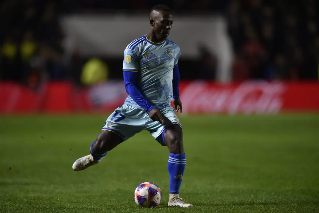 La camiseta celeste de Boca. (Getty)