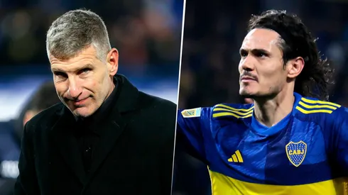 El respaldo de Palermo a Cavani por su presente en Boca.