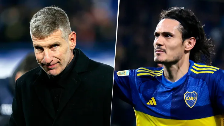 El respaldo de Palermo a Cavani por su presente en Boca.