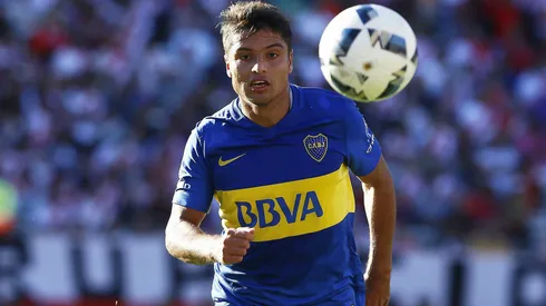 Sebastián Palacios, en Boca.