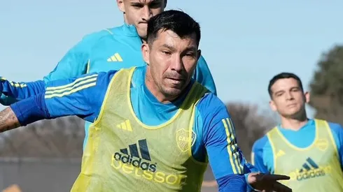 Gary Medel en Boca