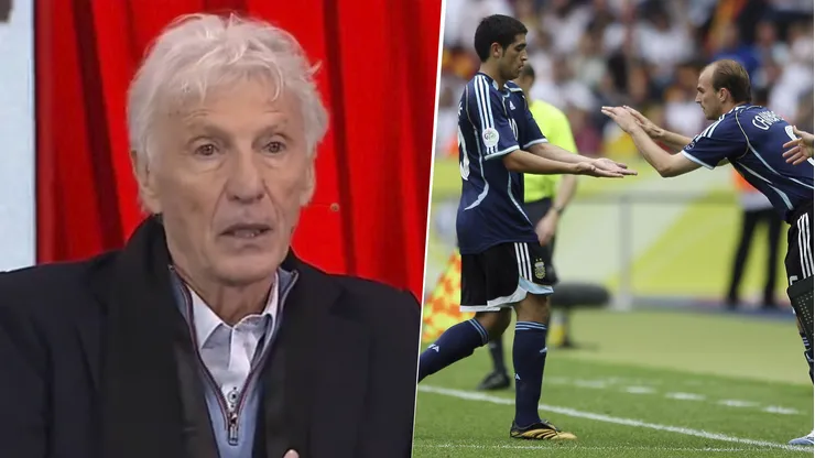 Pekerman se refirió al cambio de Riquelme por Cambiasso en Alemania 2006