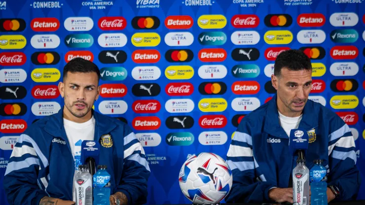 La decisión de Scaloni con Paredes para la semi de Copa América.