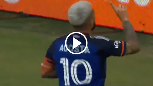 Lucho Acosta y un golazo para el Cincinnati FC.